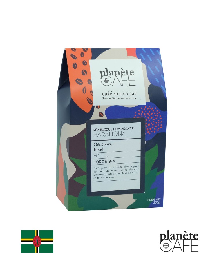 Café grain dominicain torréfié en France Barahona Cristóbal Café grain dominicain torréfié en France Barahona Cristóbal