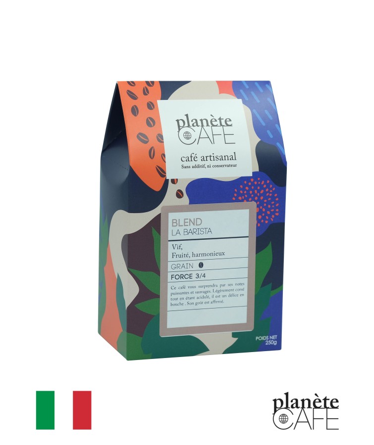 Café en grain Blend torréfié made in France - Le Barista Café en grain Blend torréfié made in France - Le Barista