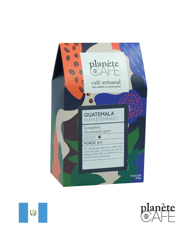 Café moulu du Guatemala torréfié en France - Huehuetenango Café moulu du Guatemala torréfié en France - Huehuetenango