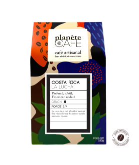 La Lucha, Café en Grain du Costa Rica torréfié en France