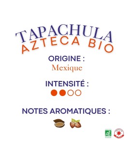 Café Tapachula Azteca bio, Mexique - Moulu