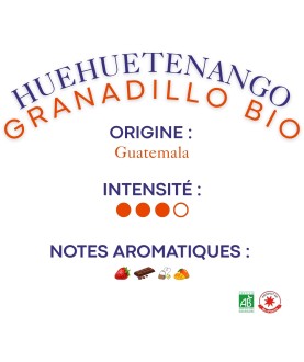 Café Huehuetenango Granadillo bio, Guatemala - Grain