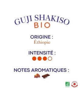 Café Guji-Shakiso, bio d'Éthiopie - Grain
