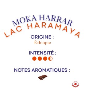 Café Moka Harrar Lac Haramaya - Éthiopie - Moulu