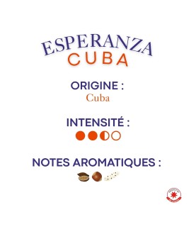 Café Esperanza (Cuba) moulu - Torréfié en Île-de-France