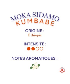 Café Moka Sidamo Kumbabe, Éthiopie - Moulu