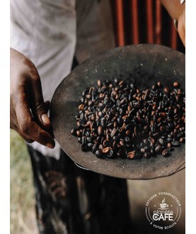 Café en grain d'Éthiopie, torréfié en France - Moka Harrar